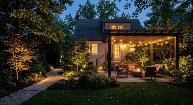 Backyard Lighting Service in Denver County, CO