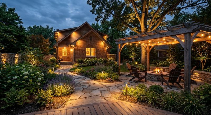 Backyard Lighting Service in Denver, CO