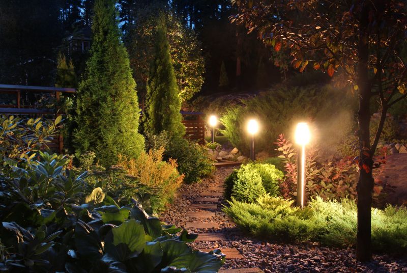 Courtyard Light Installation in Kansas City, MO