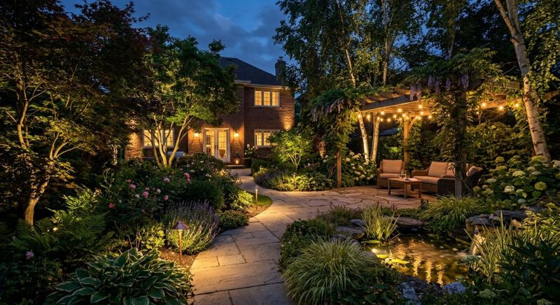 Pond Lighting Installation in Utah County, UT