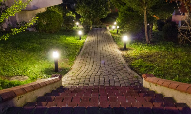 Sidewalk Lighting Installation in Honolulu, HI