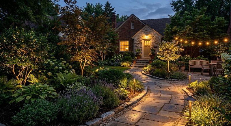 Walkway Lighting Installation in Heber City, UT